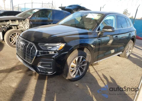 2021 Audi Q5 Premium Plus 45 Tfsi Quattro S Tronic from USA, damaged, VIN WA1BAAFY3M2050131